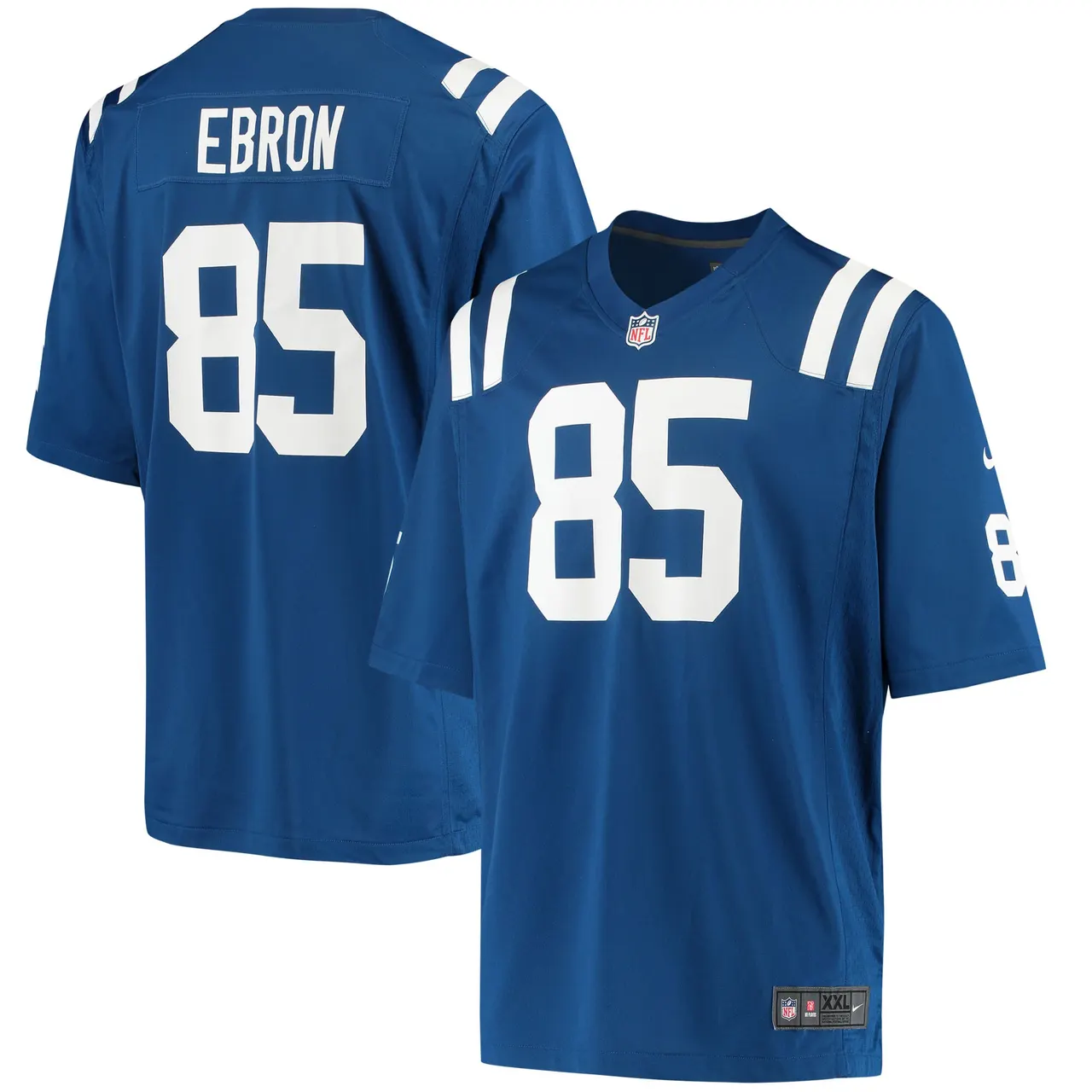 Eric Ebron Indianapolis Colts Nike Game Player Jersey - Royal Blue - Image 2