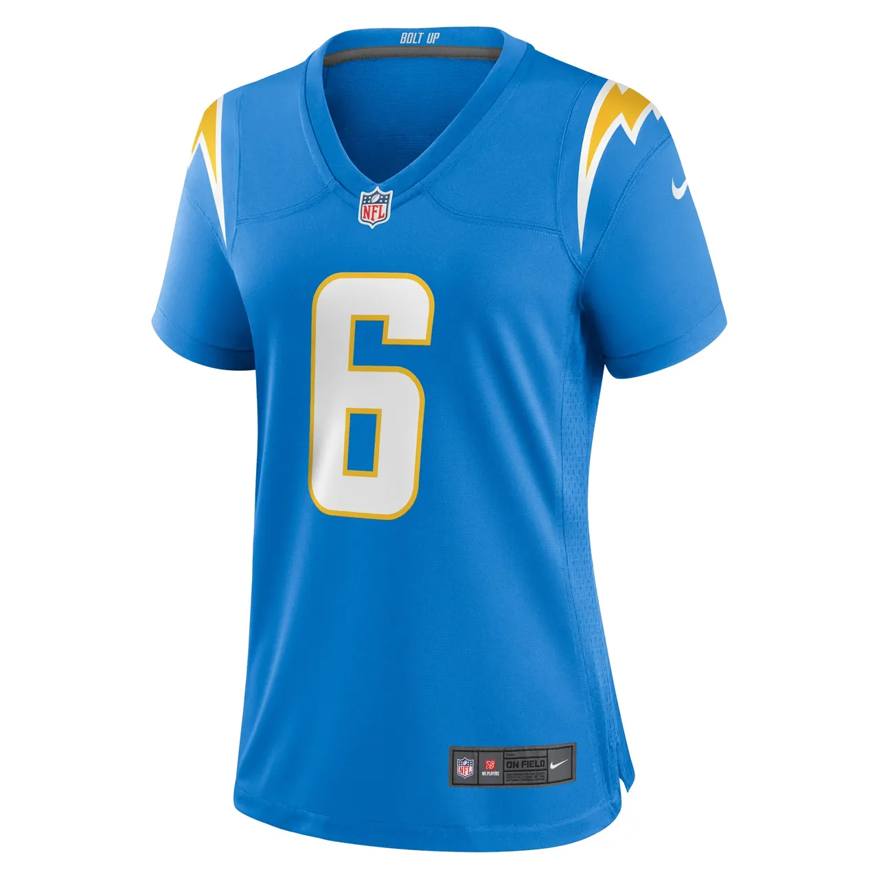 Eric Kendricks Los Angeles Chargers Nike Women's Game Player Jersey - Powder Blue - Image 3