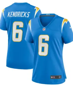 Eric Kendricks Los Angeles Chargers Nike Women's Game Player Jersey - Powder Blue