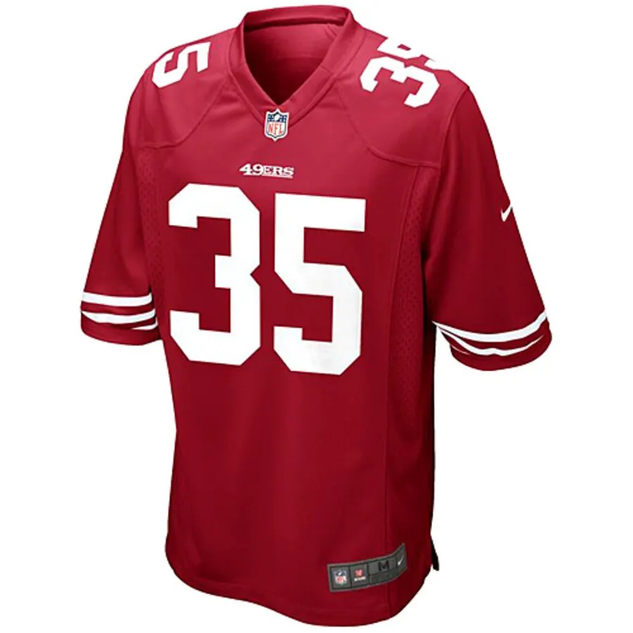 Eric Reid San Francisco 49ers Nike Youth Team Color Game Jersey - Scarlet - Image 2