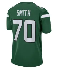 Eric Smith New York Jets Nike Game Player Jersey - Gotham Green - Image 4