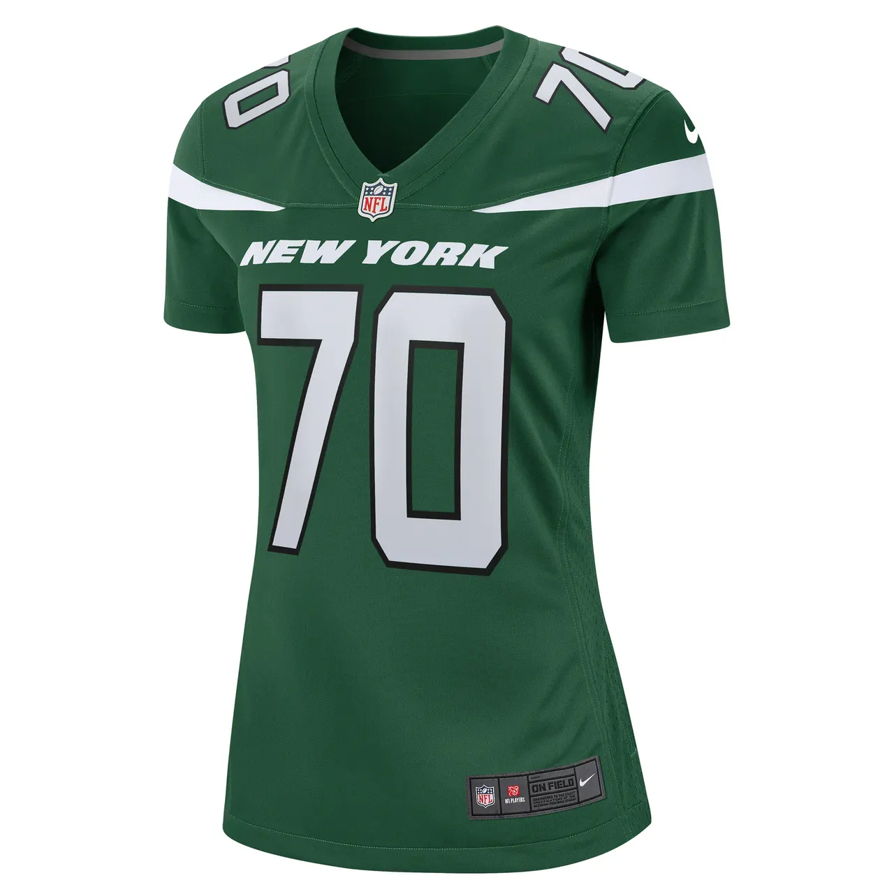Eric Smith New York Jets Nike Women's Game Player Jersey - Gotham Green - Image 3