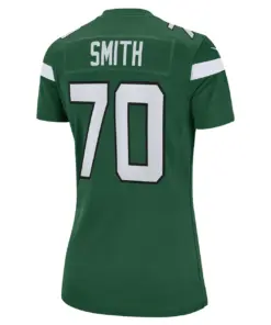 Eric Smith New York Jets Nike Women's Game Player Jersey - Gotham Green - Image 4