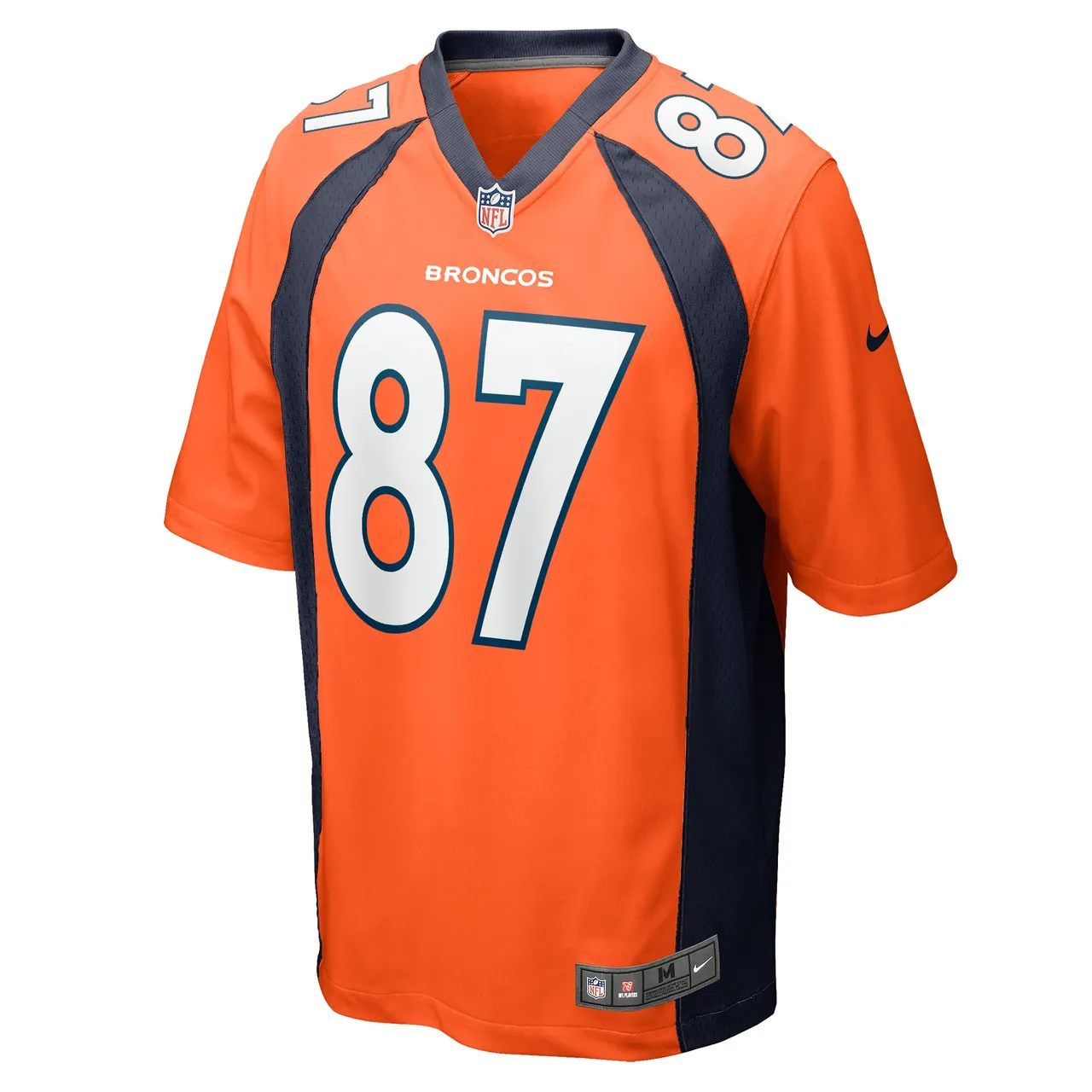 Eric Tomlinson Denver Broncos Nike Game Player Jersey - Orange - Image 3