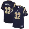 Eric Weddle Los Angeles Rams NFL Pro Line Women's Primary Player Jersey - Navy