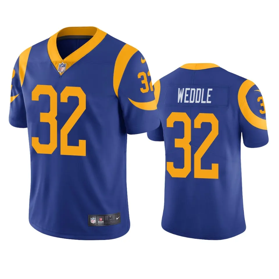 Eric Weddle Los Angeles Rams Nike Vapor Limited Jersey - Royal Blue