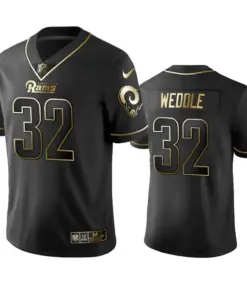Eric Weddle Los Angeles Rams Nike Golden Edition Vapor Limited Jersey - Black