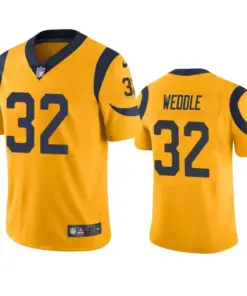 Eric Weddle Los Angeles Rams Nike Color Rush Limited Jersey - Gold