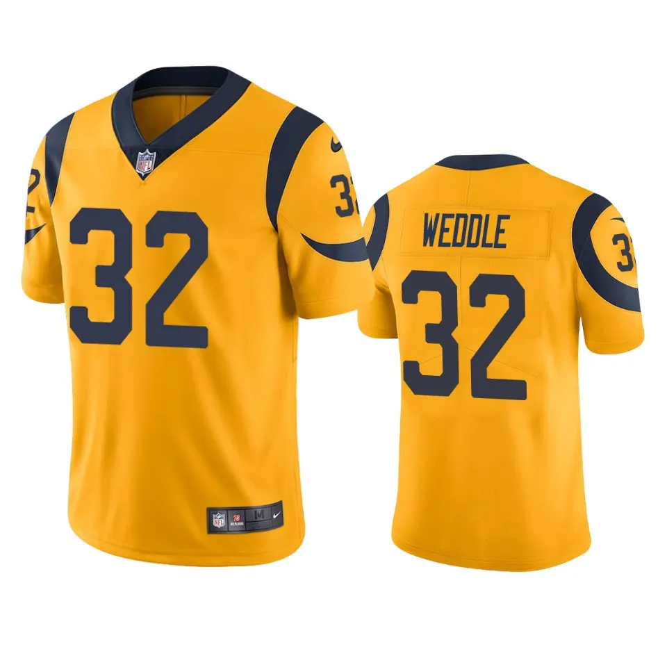 Eric Weddle Los Angeles Rams Nike Color Rush Limited Jersey - Gold