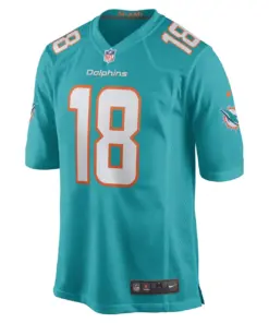 Erik Ezukanma Miami Dolphins Nike Game Player Jersey - Aqua - Image 3