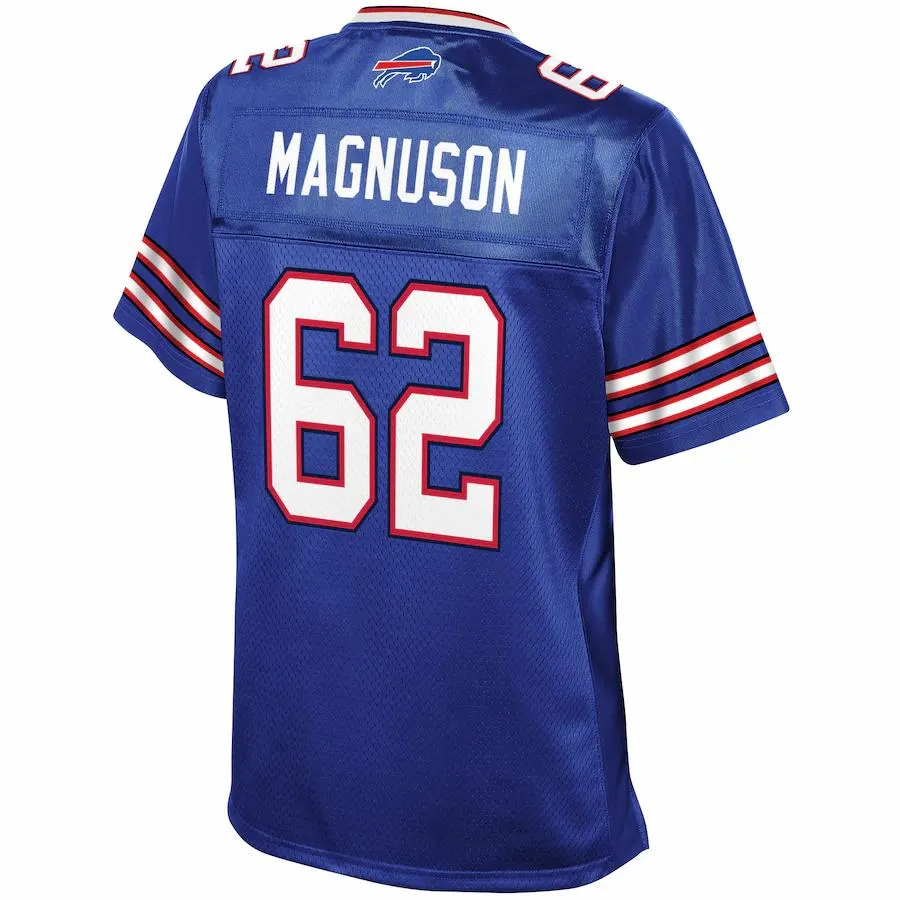 Erik Magnuson Buffalo Bills NFL Pro Line Women's Player Jersey - Royal Blue - Image 3