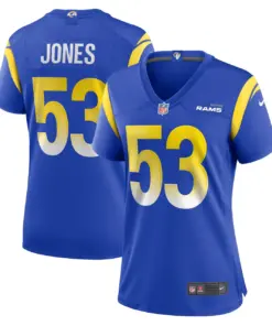 Ernest Jones Los Angeles Rams Nike Women's Team Game Player Jersey - Royal Blue