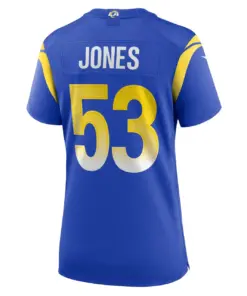 Ernest Jones Los Angeles Rams Nike Women's Team Game Player Jersey - Royal Blue - Image 4