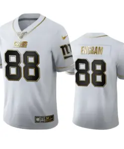 Evan Engram New York Giants Nike 100th Season Golden Edition Jersey - White