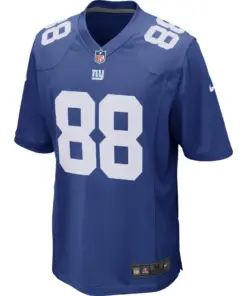 Alternative view of Evan Engram New York Giants Nike Game Jersey - Royal Blue