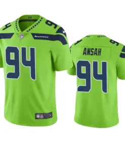 Ezekiel Ansah Seattle Seahawks Nike Color Rush Limited Jersey - Lime Green