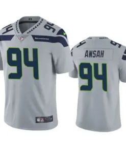 Ezekiel Ansah Seattle Seahawks Nike Vapor Limited Jersey - Grey