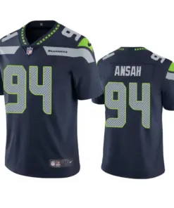 Ezekiel Ansah Seattle Seahawks Nike Vapor Limited Jersey - Navy