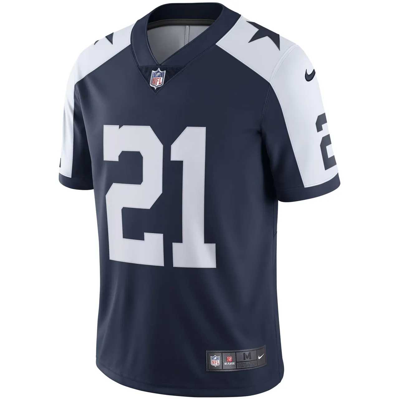 Ezekiel Elliott Dallas Cowboys Nike Alternate Vapor Limited Jersey - Navy - Image 3