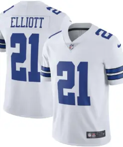 Ezekiel Elliott Dallas Cowboys Nike Alternate Vapor Limited Jersey - Navy - Image 12