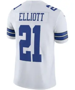 Ezekiel Elliott Dallas Cowboys Nike Alternate Vapor Limited Jersey - Navy - Image 7