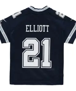Ezekiel Elliott Dallas Cowboys Nike Preschool Game Jersey - Navy - Image 4