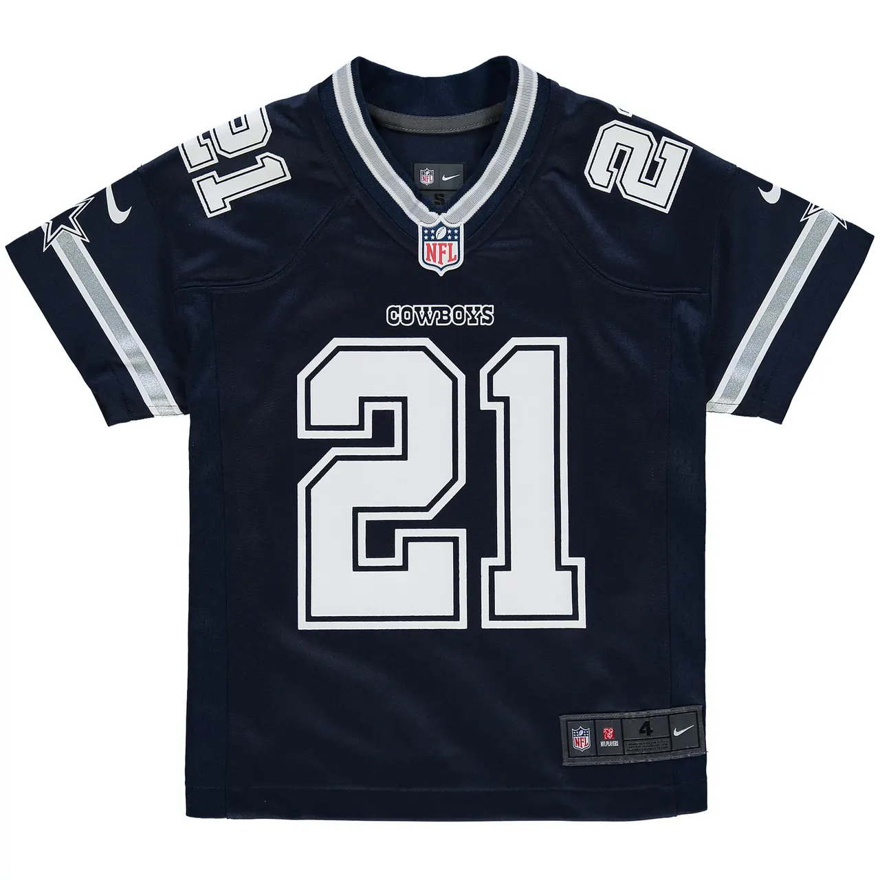 Ezekiel Elliott Dallas Cowboys Nike Preschool Game Jersey - Navy - Image 3