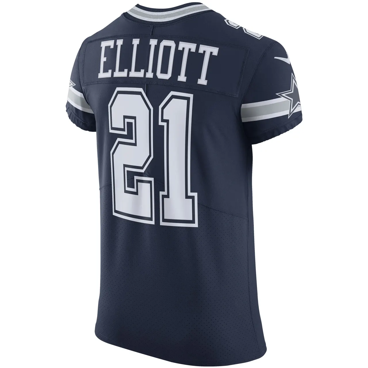 Ezekiel Elliott Dallas Cowboys Nike Vapor Elite Jersey - Navy - Image 4