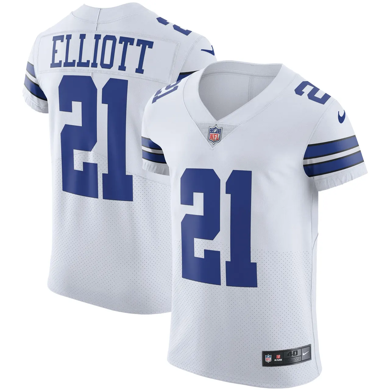 Ezekiel Elliott Dallas Cowboys Nike Vapor Elite Jersey - Navy - Image 10