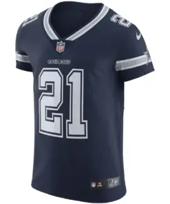 Ezekiel Elliott Dallas Cowboys Nike Vapor Elite Jersey - Navy - Image 3
