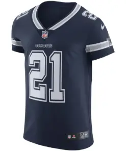 Ezekiel Elliott Dallas Cowboys Nike Vapor Elite Jersey - White - Image 6