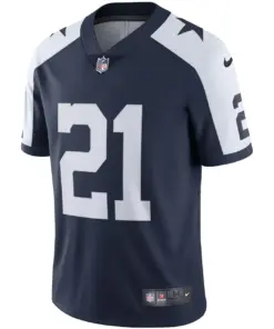Ezekiel Elliott Dallas Cowboys Nike Vapor Limited Player Jersey - White - Image 6
