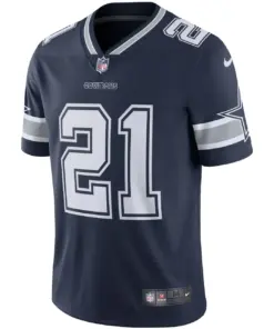 Ezekiel Elliott Dallas Cowboys Nike Vapor Limited Player Jersey - White - Image 9