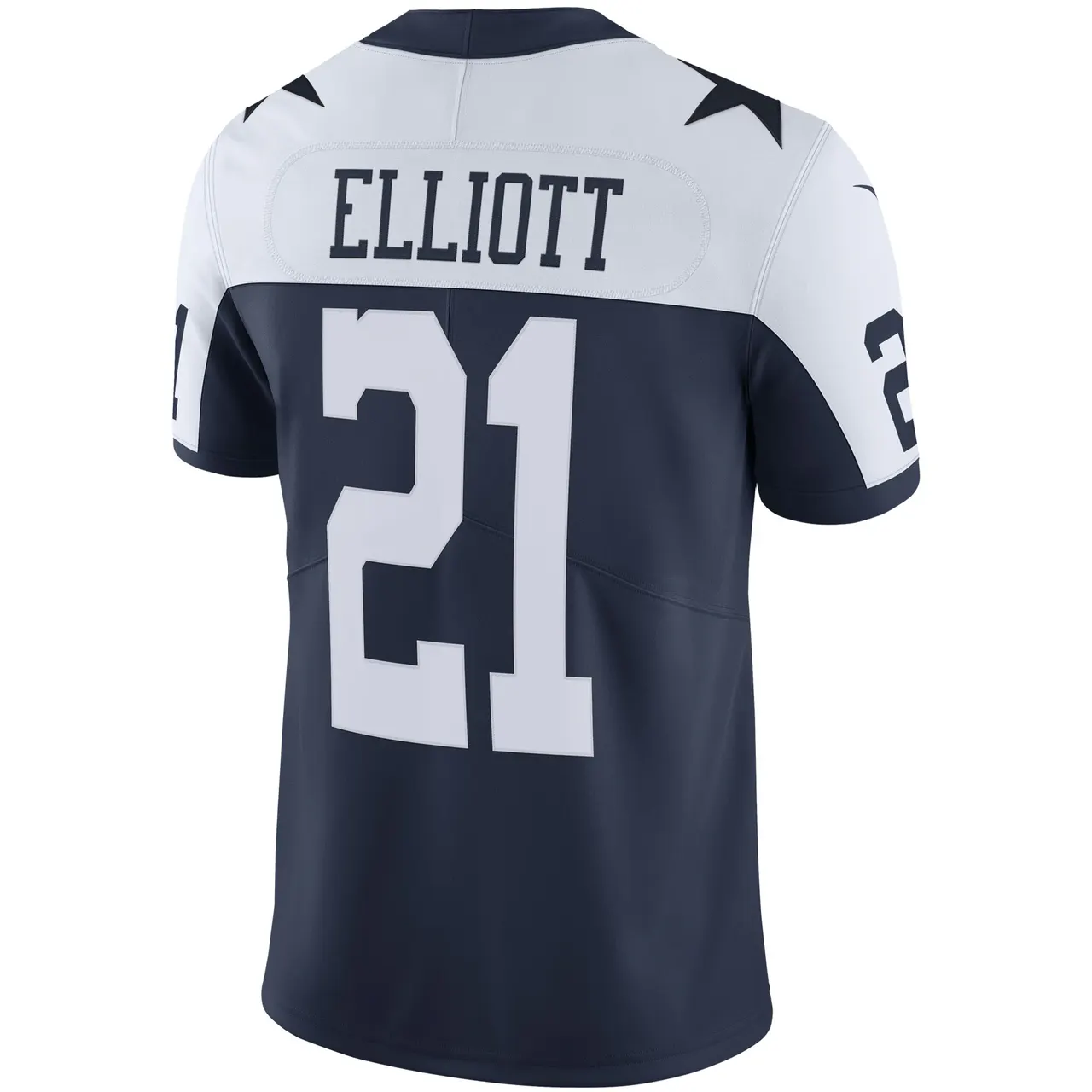 Ezekiel Elliott Dallas Cowboys Nike Vapor Limited Player Jersey - White - Image 7