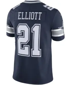 Ezekiel Elliott Dallas Cowboys Nike Vapor Limited Player Jersey - White - Image 10