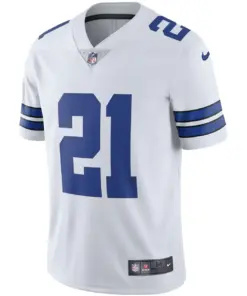 Ezekiel Elliott Dallas Cowboys Nike Vapor Limited Player Jersey - White - Image 3