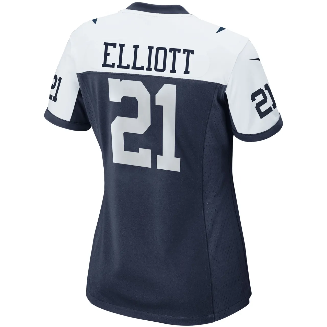 Ezekiel Elliott Dallas Cowboys Nike Women's Alternate Game Jersey - White - Image 10