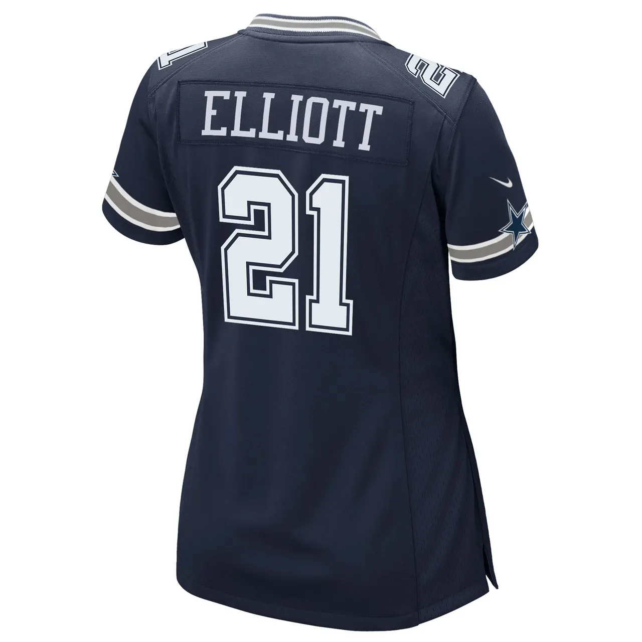 Ezekiel Elliott Dallas Cowboys Nike Women's Alternate Game Jersey - White - Image 7