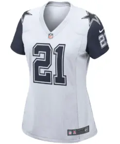 Ezekiel Elliott Dallas Cowboys Nike Women's Alternate Team Game Jersey - Navy - Image 9