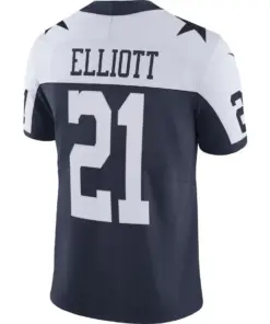 Ezekiel Elliott Dallas Cowboys Nike Youth Alternate Vapor Untouchable Limited Player Jersey - Navy - Image 3