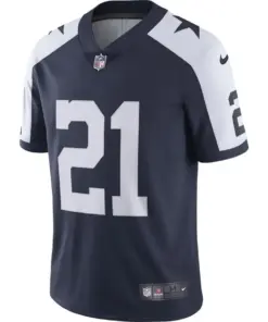 Alternative view of Ezekiel Elliott Dallas Cowboys Nike Youth Alternate Vapor Untouchable Limited Player Jersey - Navy