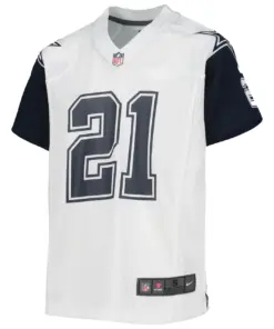 Ezekiel Elliott Dallas Cowboys Nike Youth Player Game Jersey - Navy - Image 6