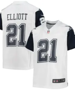 Ezekiel Elliott Dallas Cowboys Nike Youth Player Game Jersey - Navy - Image 8