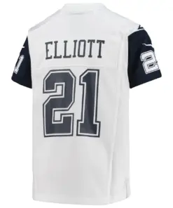 Ezekiel Elliott Dallas Cowboys Nike Youth Player Game Jersey - Navy - Image 7