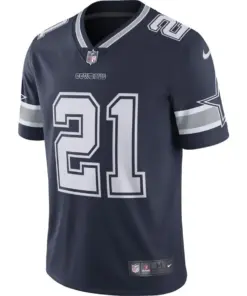 Alternative view of Ezekiel Elliott Dallas Cowboys Nike Youth Vapor Untouchable Limited Player Jersey - Navy