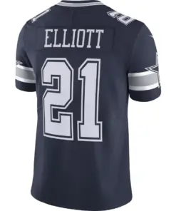 Ezekiel Elliott Dallas Cowboys Nike Youth Vapor Untouchable Limited Player Jersey - Navy - Image 3