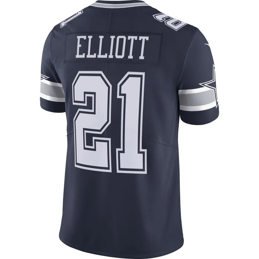 Ezekiel Elliott Dallas Cowboys Nike Youth Vapor Untouchable Limited Player Jersey - Navy - Image 3