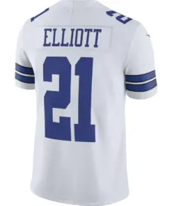 Ezekiel Elliott Dallas Cowboys Nike Youth Vapor Untouchable Limited Player Jersey - White - Image 3