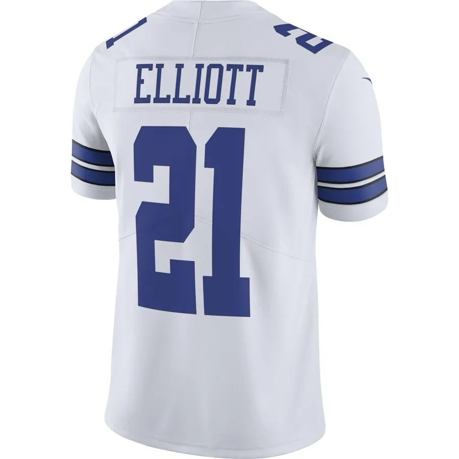 Ezekiel Elliott Dallas Cowboys Nike Youth Vapor Untouchable Limited Player Jersey - White - Image 3
