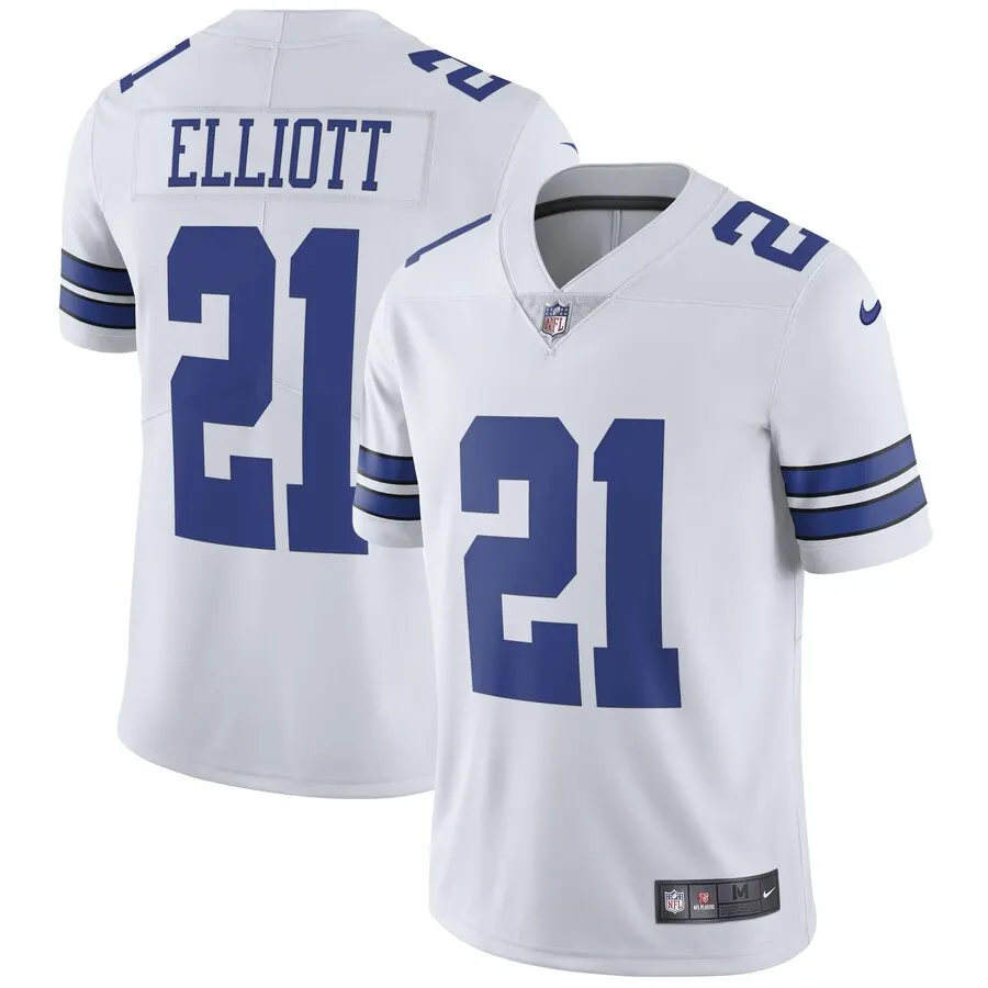 Ezekiel Elliott Dallas Cowboys Nike Youth Vapor Untouchable Limited Player Jersey - White